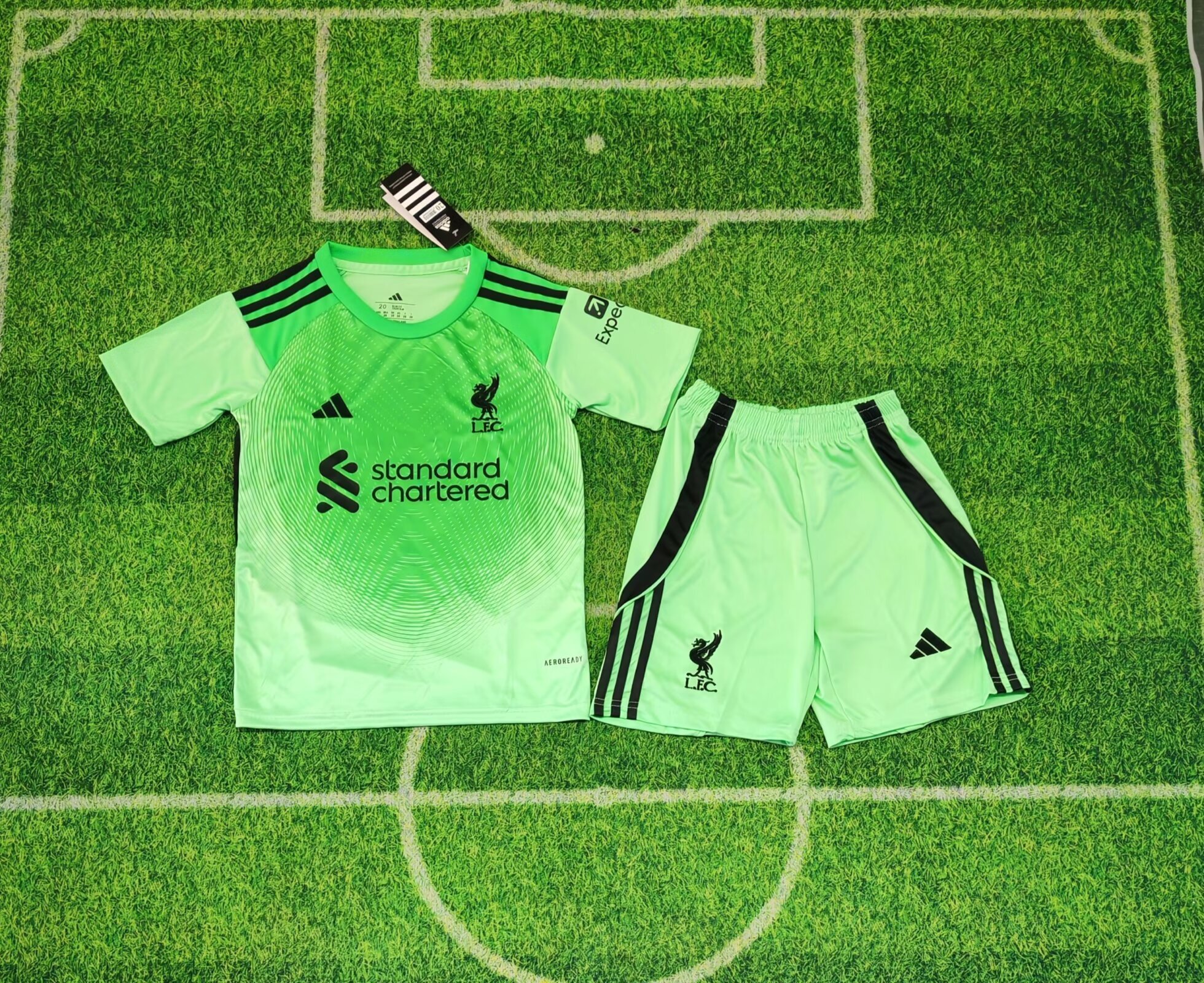Liverpool goalkeeper kids