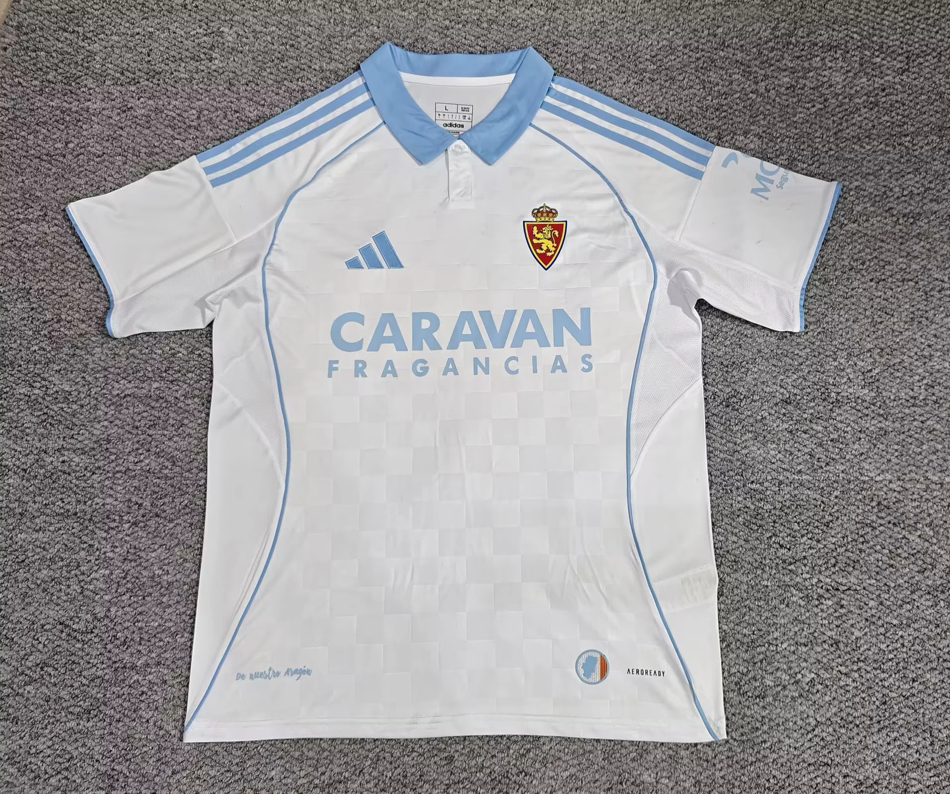 Real zaragoza away adults