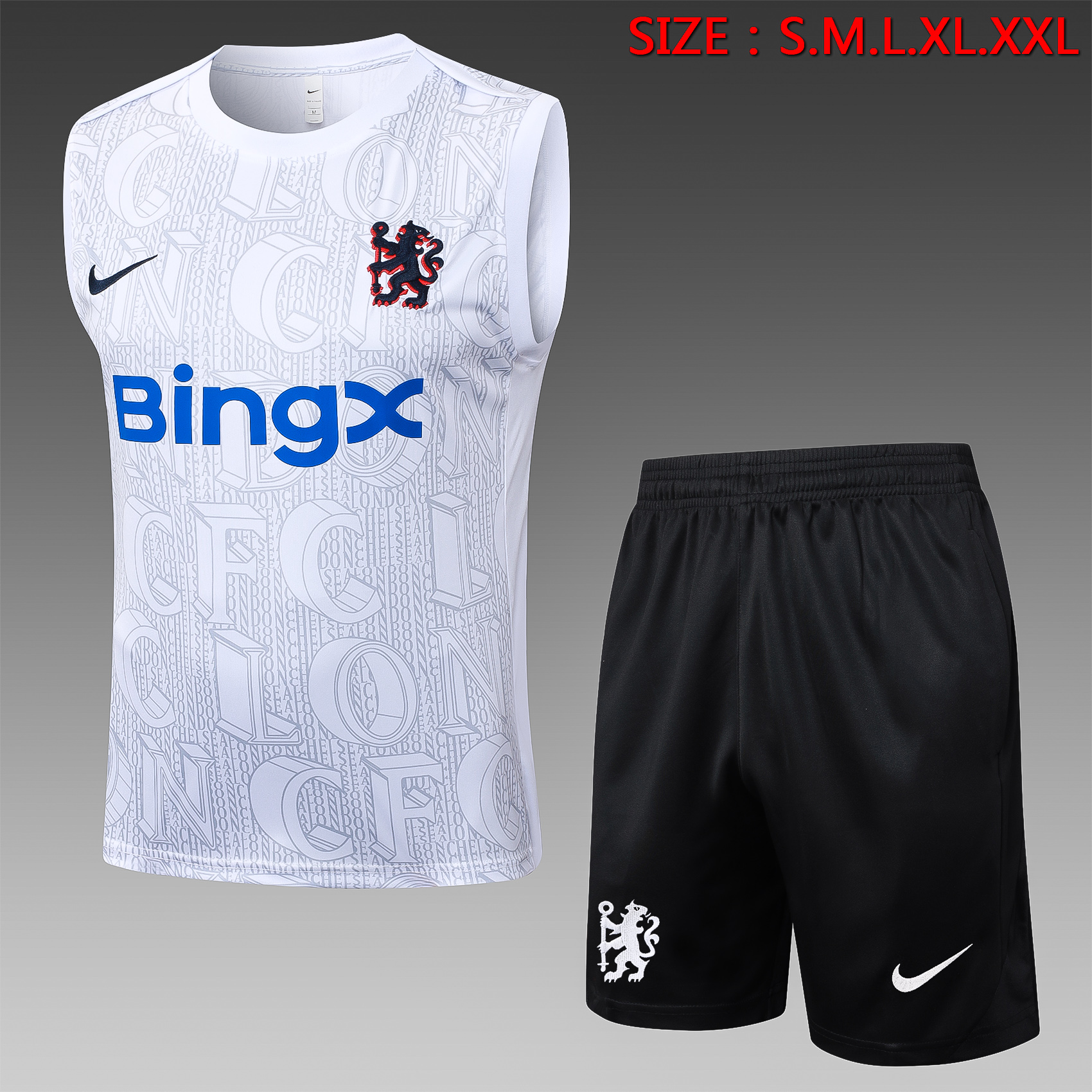 Chelsea training set sleeveless