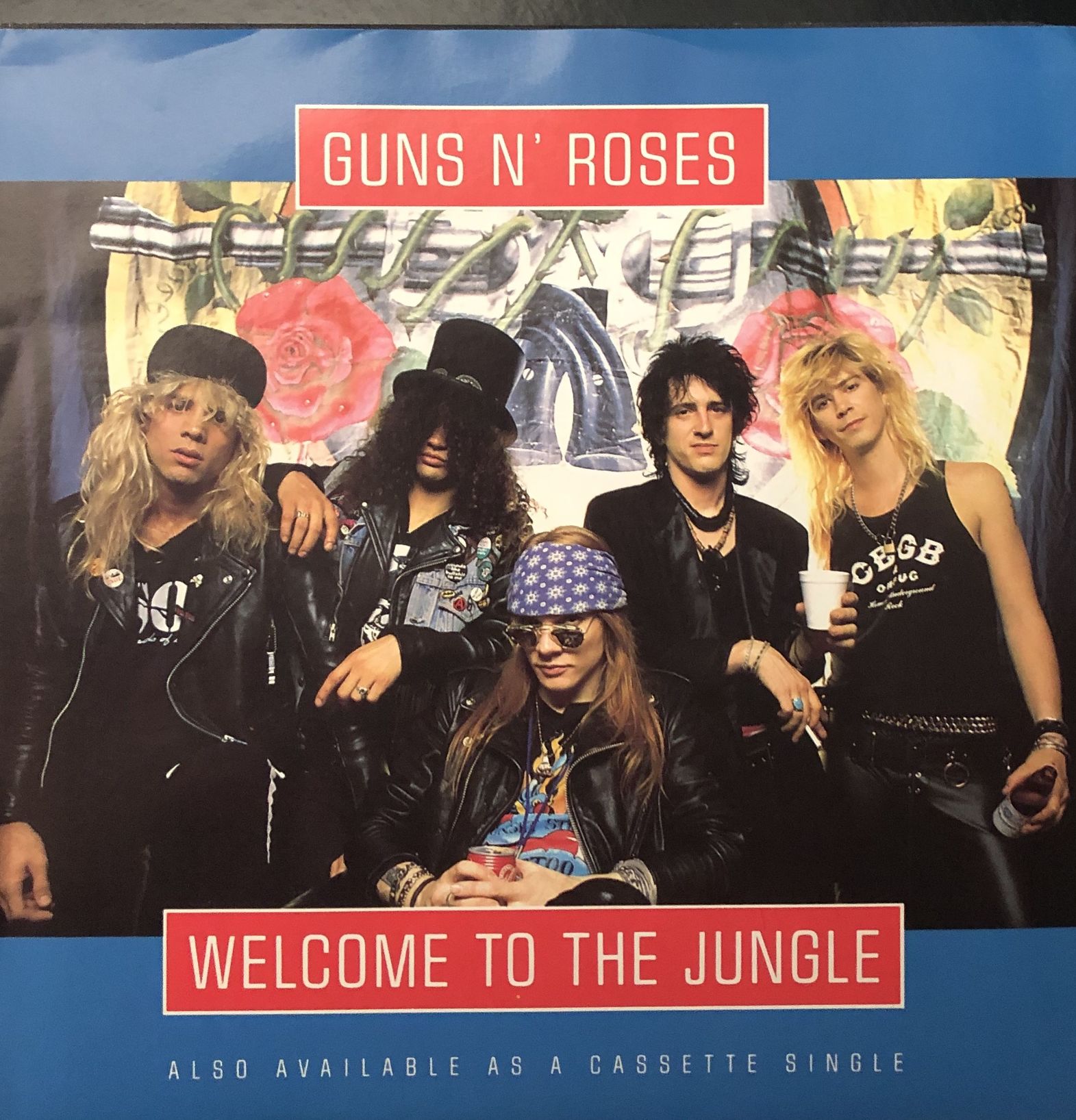 Guns N' Roses - Welcome To The Jungle -US 7