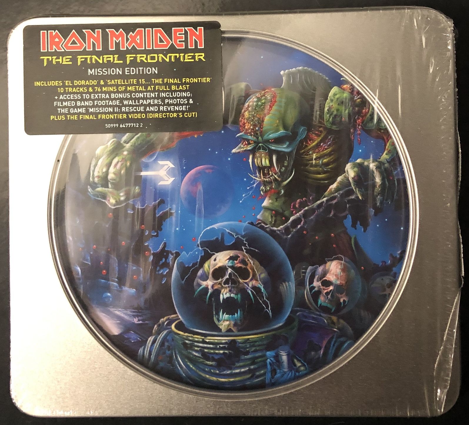 Iron Maiden - The Final Frontier - UK 10 Track CD Album