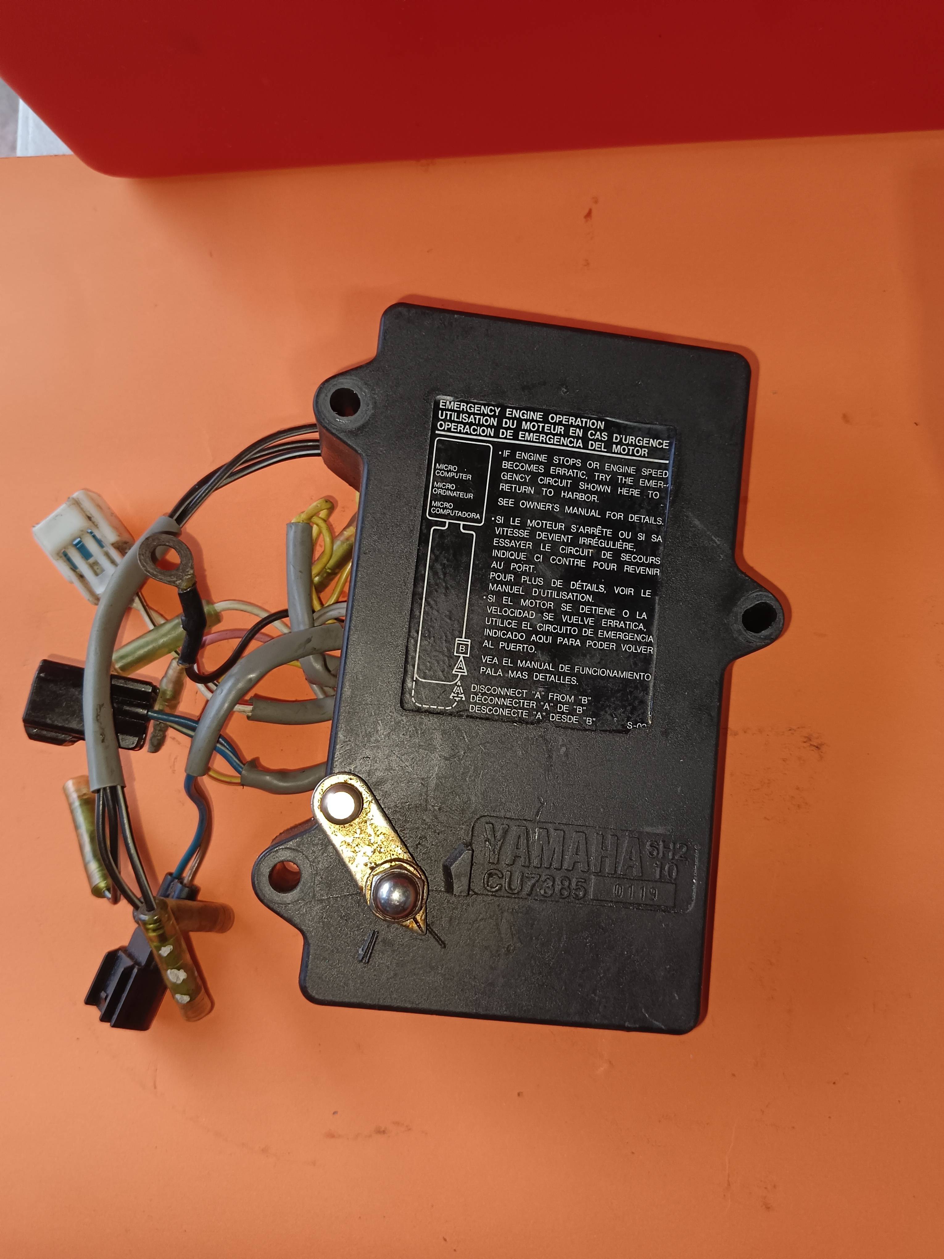 6h2 85540 12 00 Yamaha Outboard 60hp 70 Hp 2 Stroke Cdi Unit Assy Pn