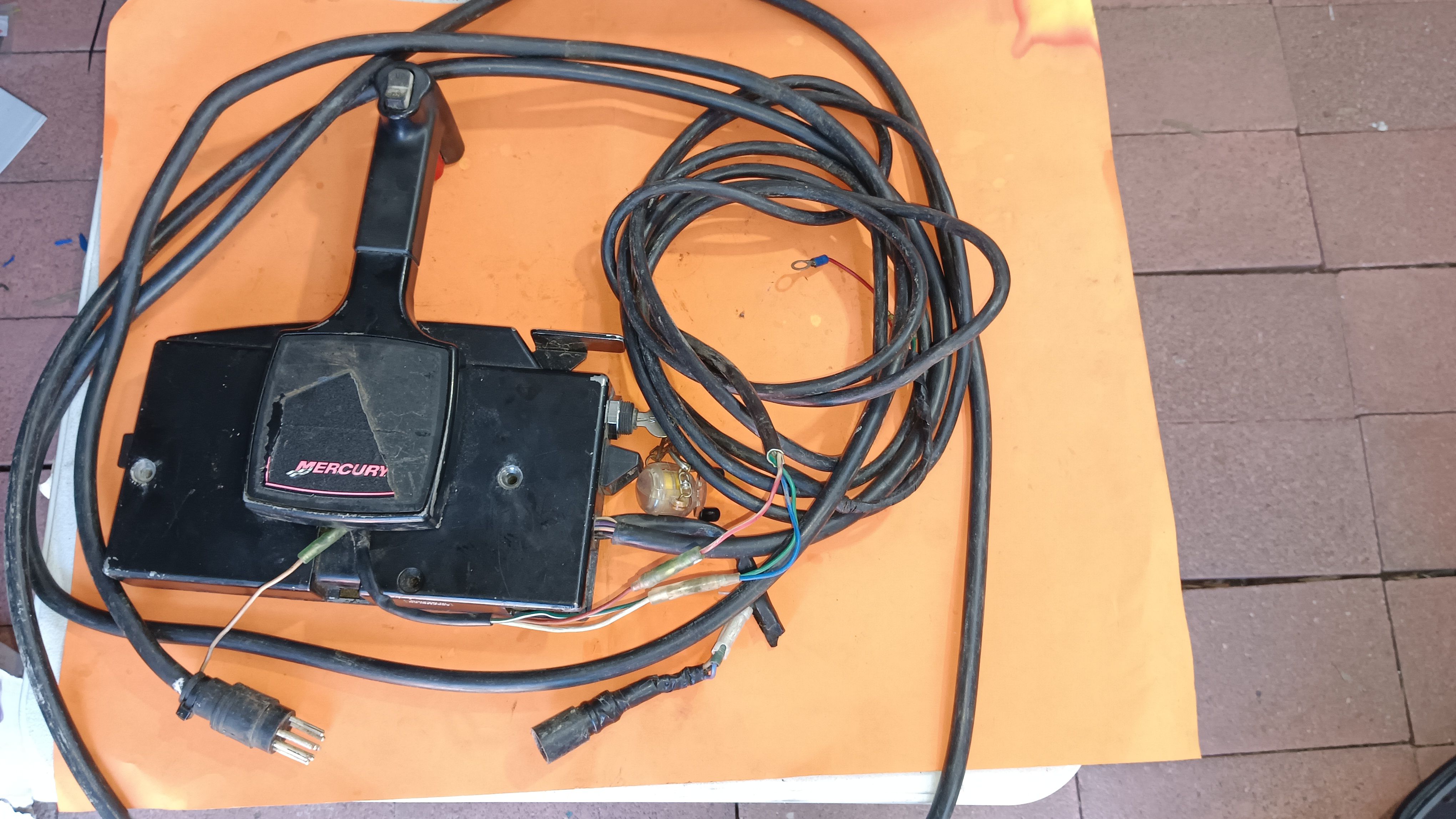 Mercury Outboard remote control Electric Power Trim 16ft 14ft cable