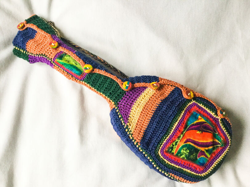 "Pineapple Fish" Soprano Ukulele bag