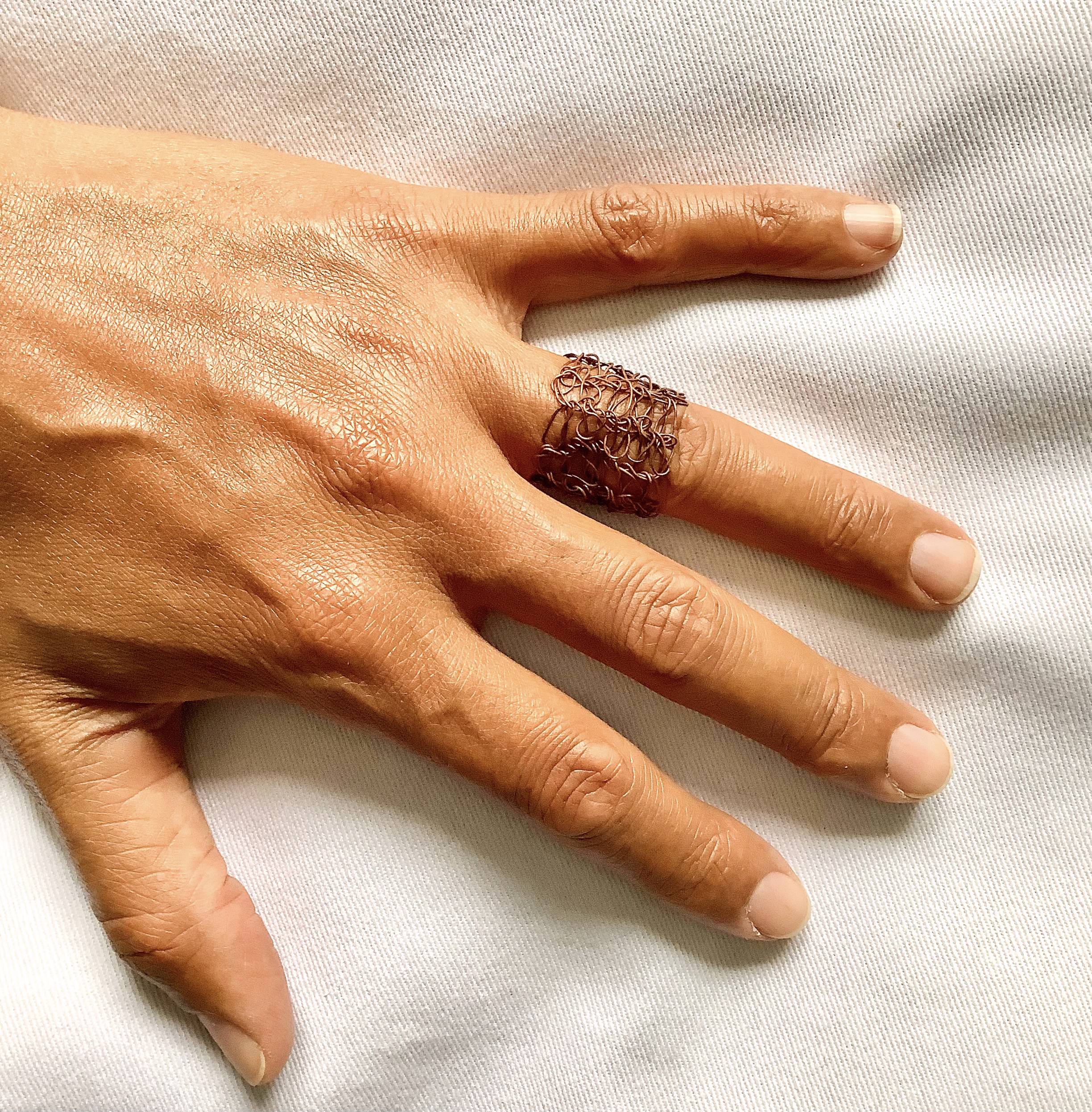Flexible copper rings