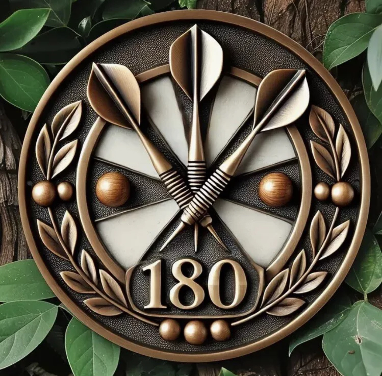 Darts 2d Wall Art Aluminium Plaque Man Cave