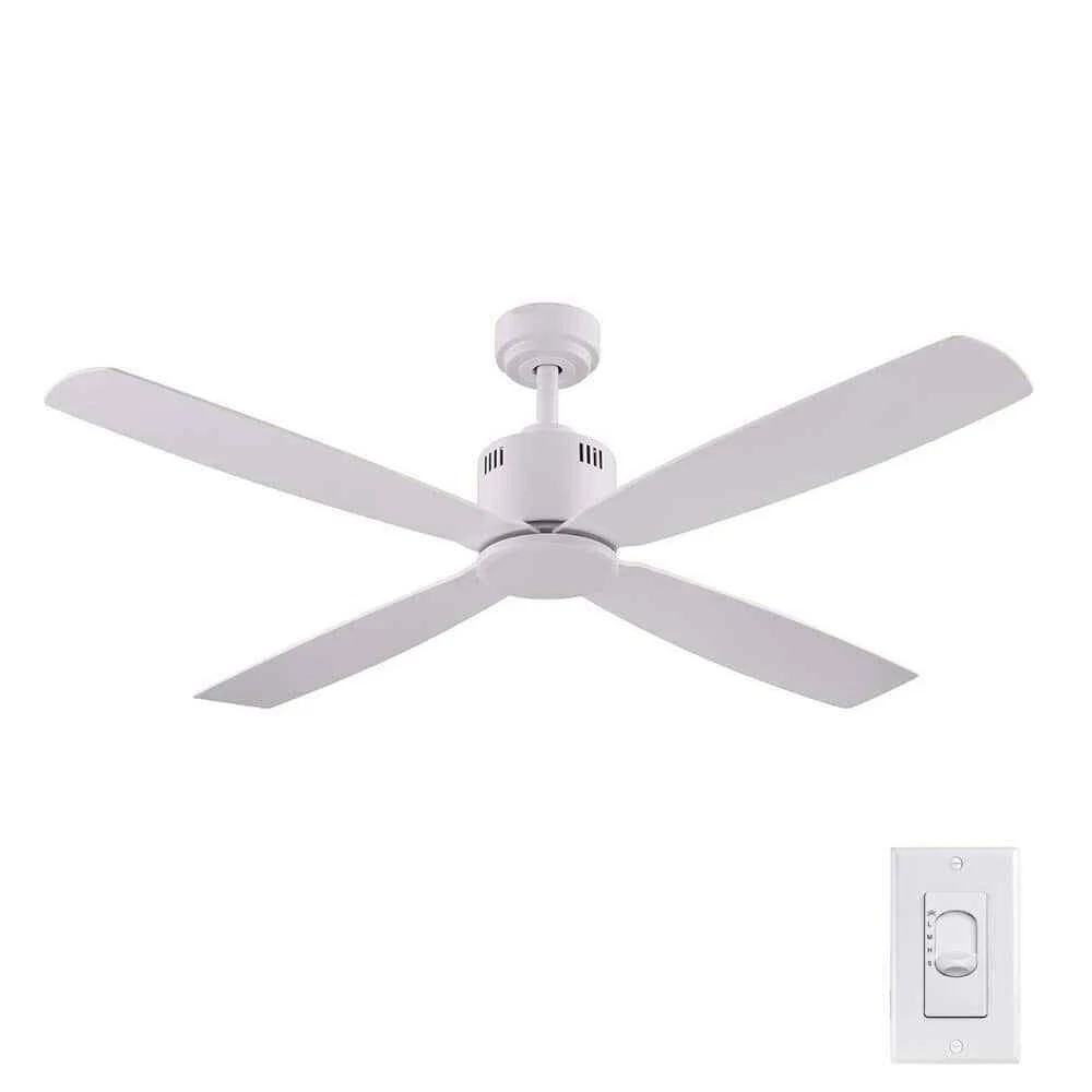 Home Decorators Collection Kitteridge 52 in. Indoor White Ceiling Fan