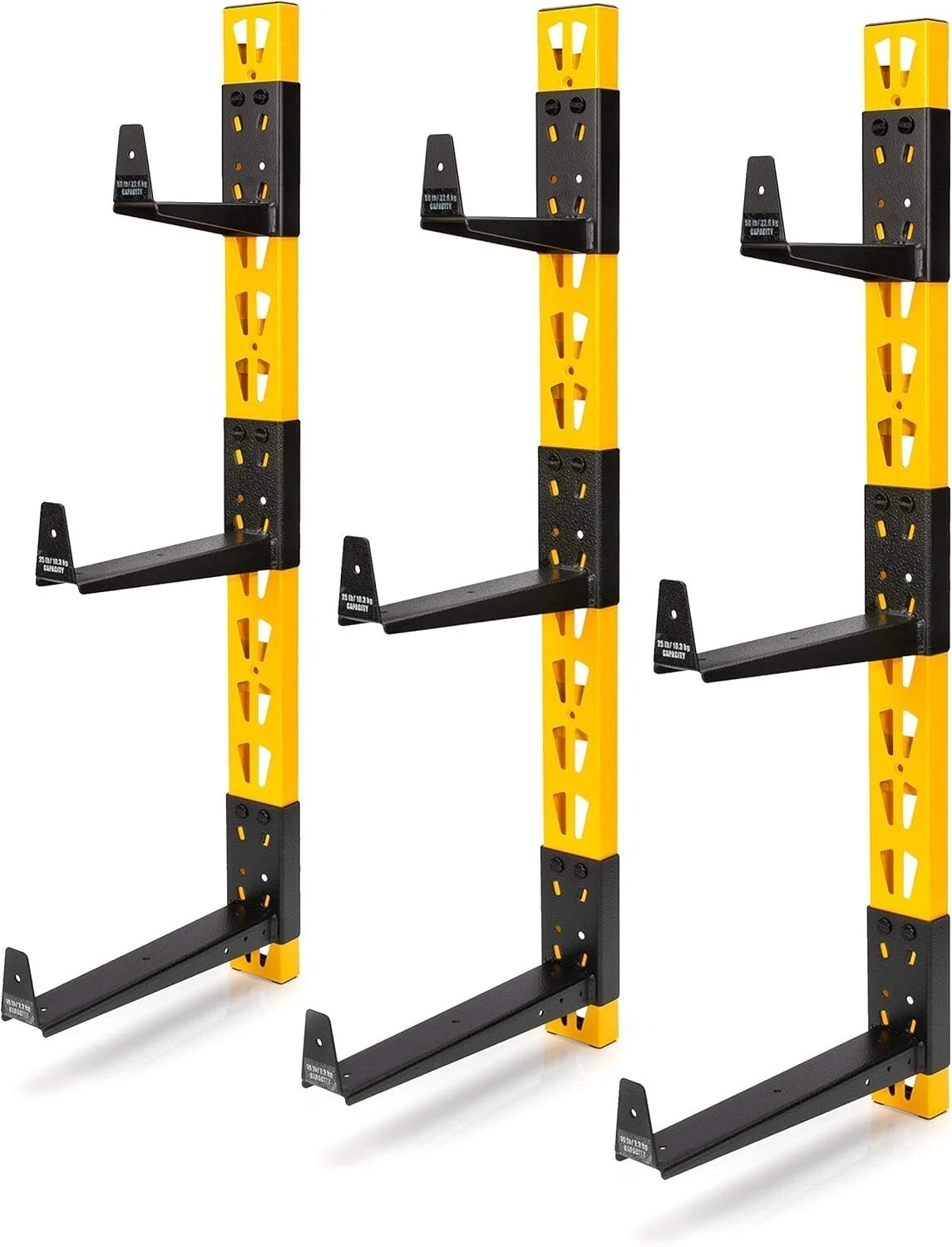 Dewalt 9 Bracket Wall Mount Material Storage Cantilever Rack DXSTACLR