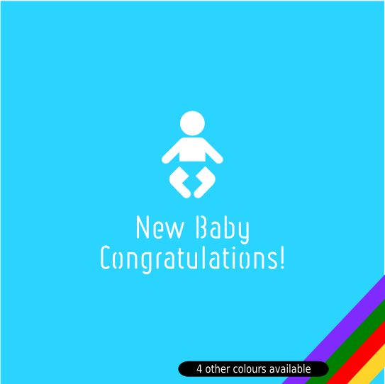 New Baby Congratulations Card