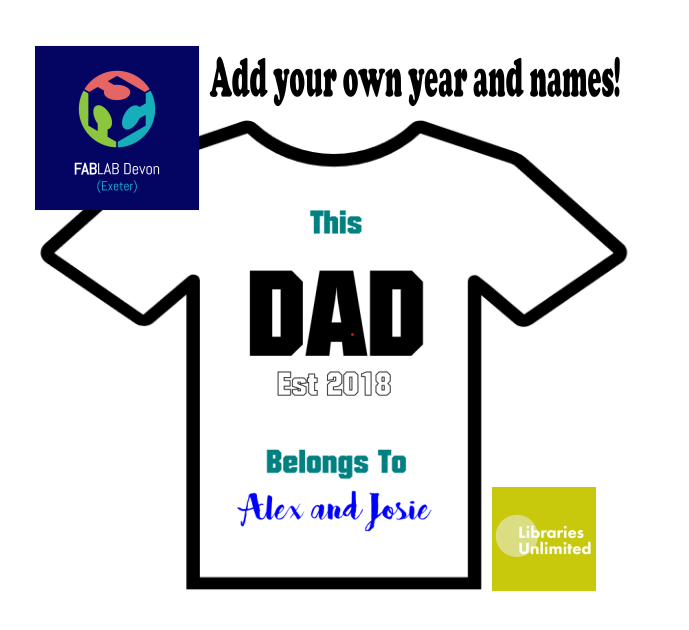 Personalised T-Shirt This DAD Belongs To