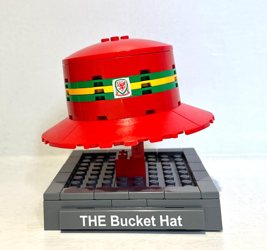 Wales Cymru Football Lego Bucket Hat