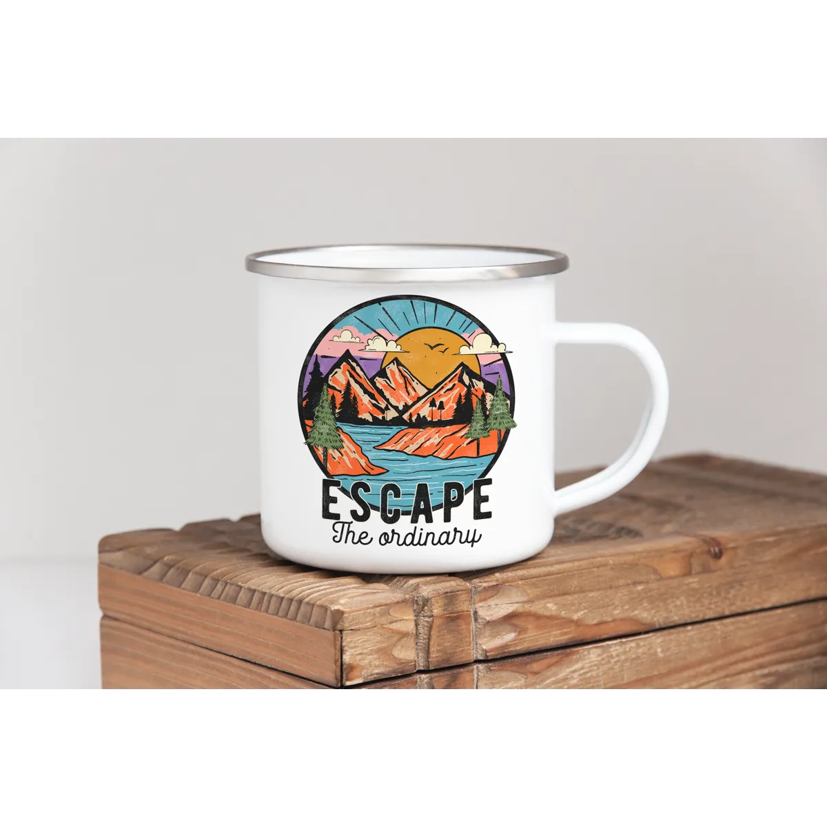 Escape The Ordinary - Enamel Mug