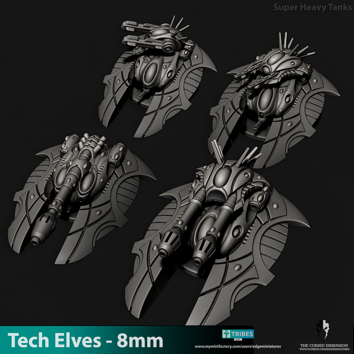 Tech Elves Super Heavy Tanks