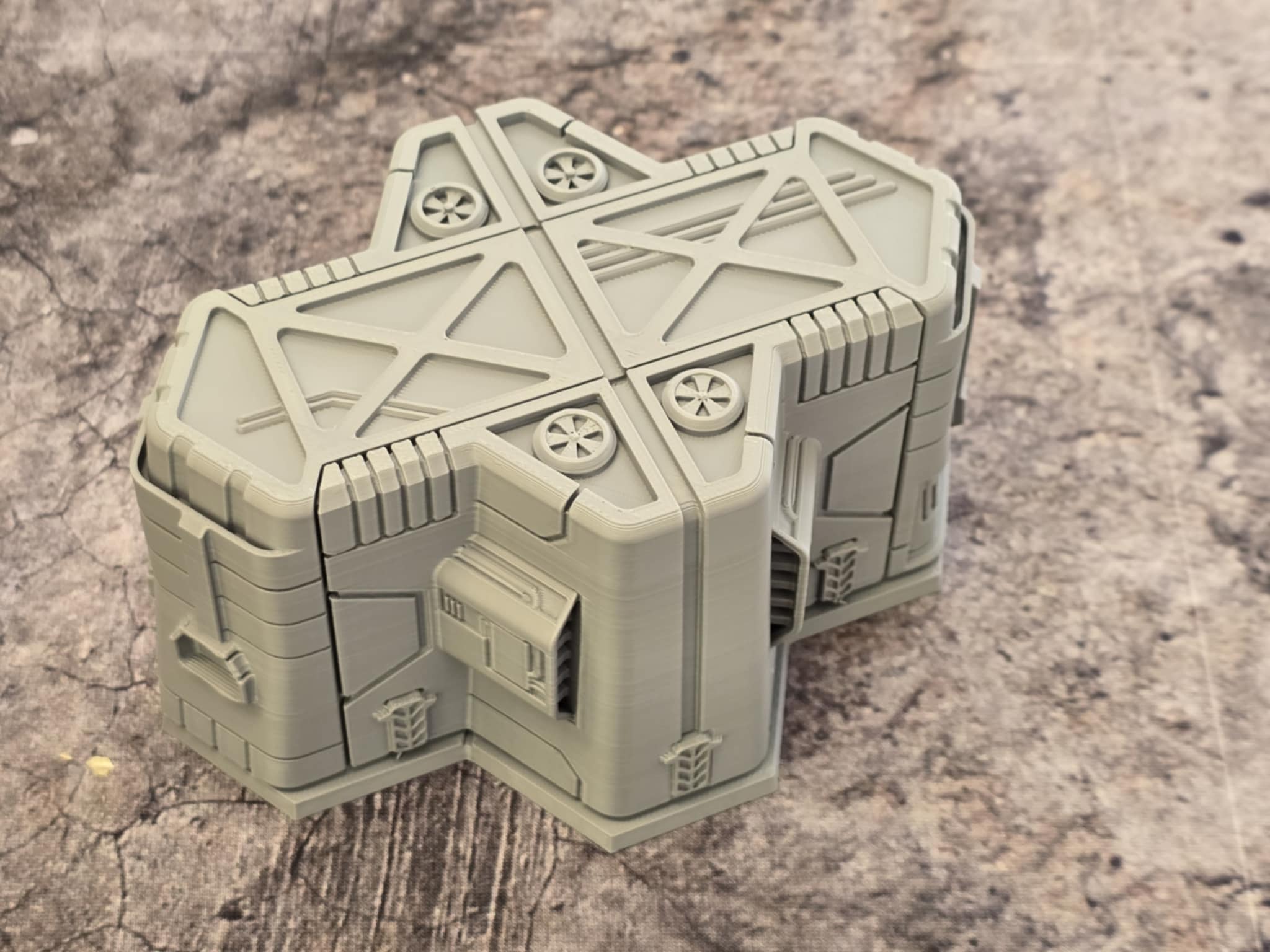 Closed Industrial Prefab 10mm