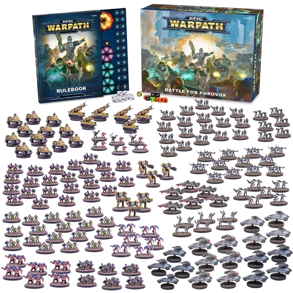 Epic Warpath: 2 Player Starter Set (Battle for Phrovox) - PRE-RELEASE