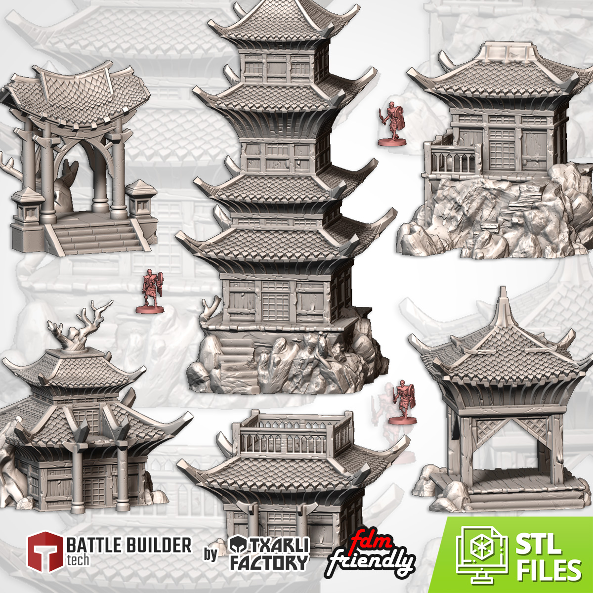 Oriental buildings - Txarli Factory