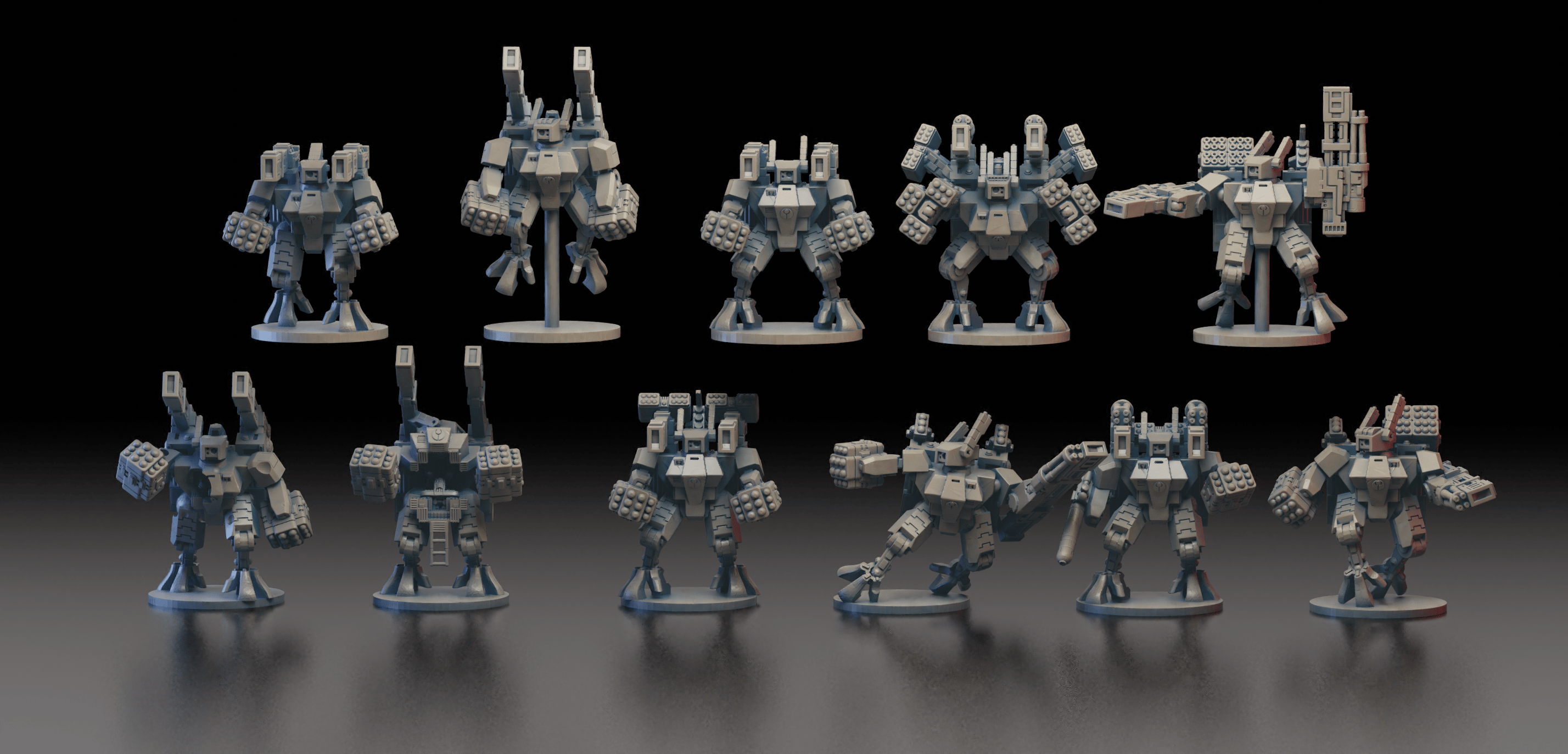 Satotta AT Infantry Mechs - Wakes Emporium