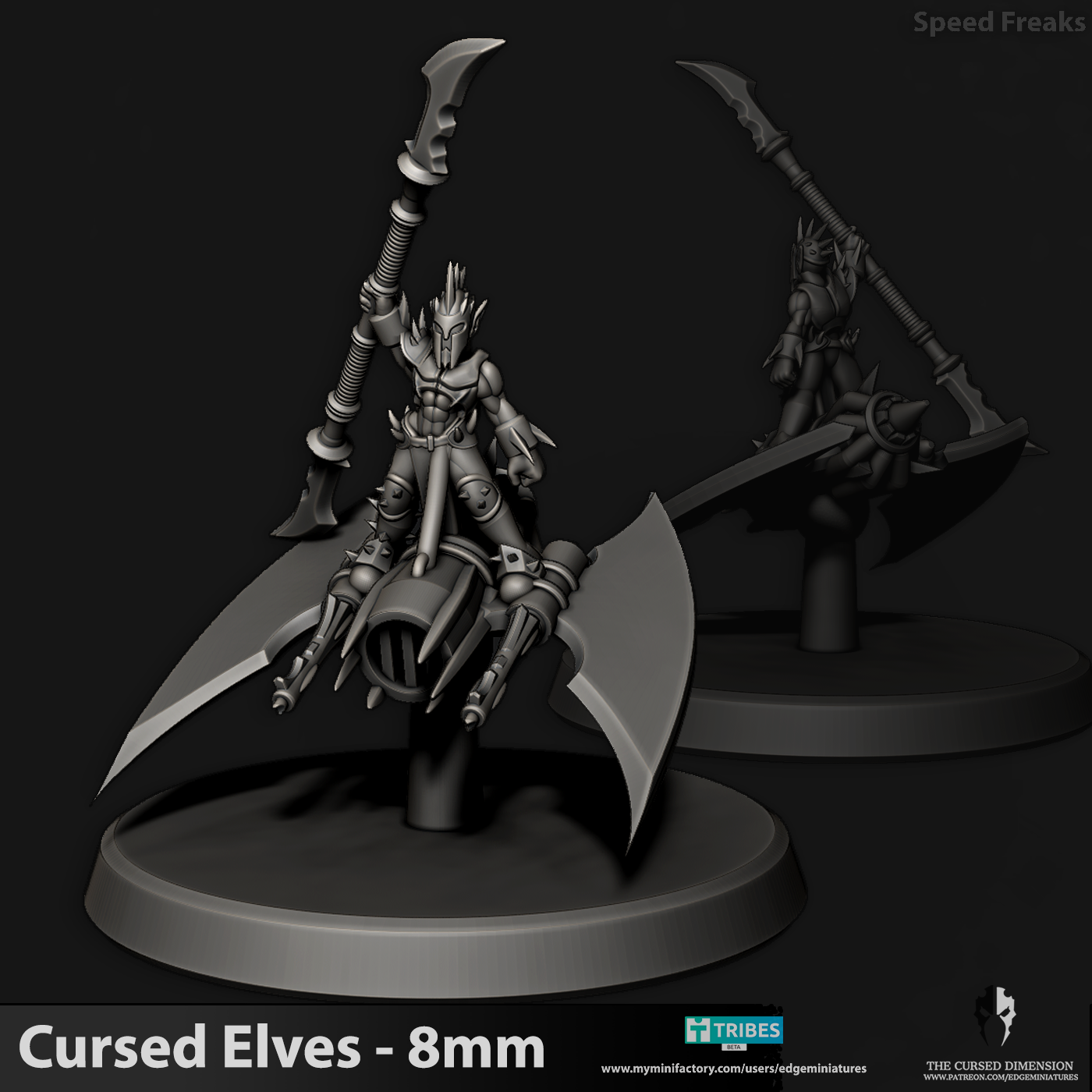 Speed Freeks Cursed Elves -  8mm to 10mm
