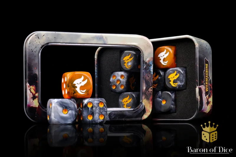 Warmachine: Dusk Ghosts of Ios Official Dice Set