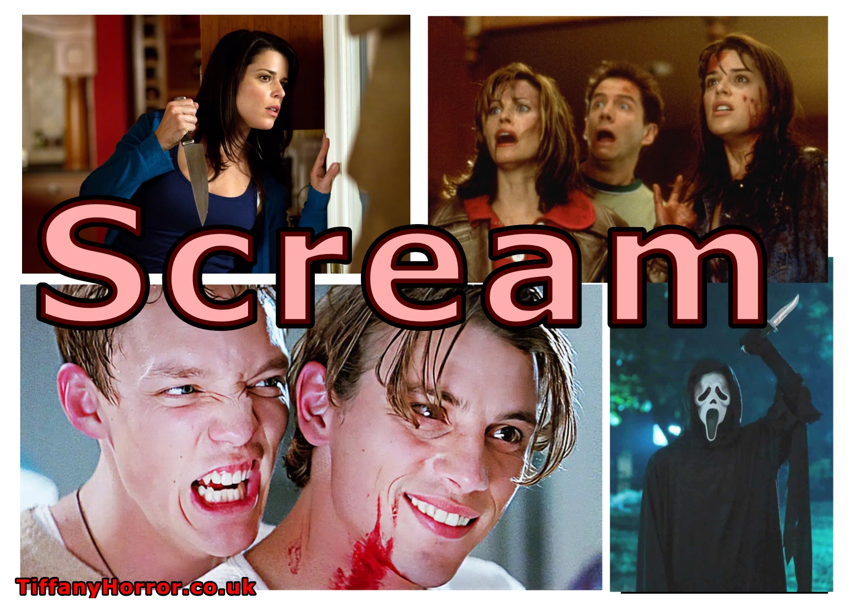 Limited Edition Scream Poster Print Matthew & Skeet By Tiffany Horror