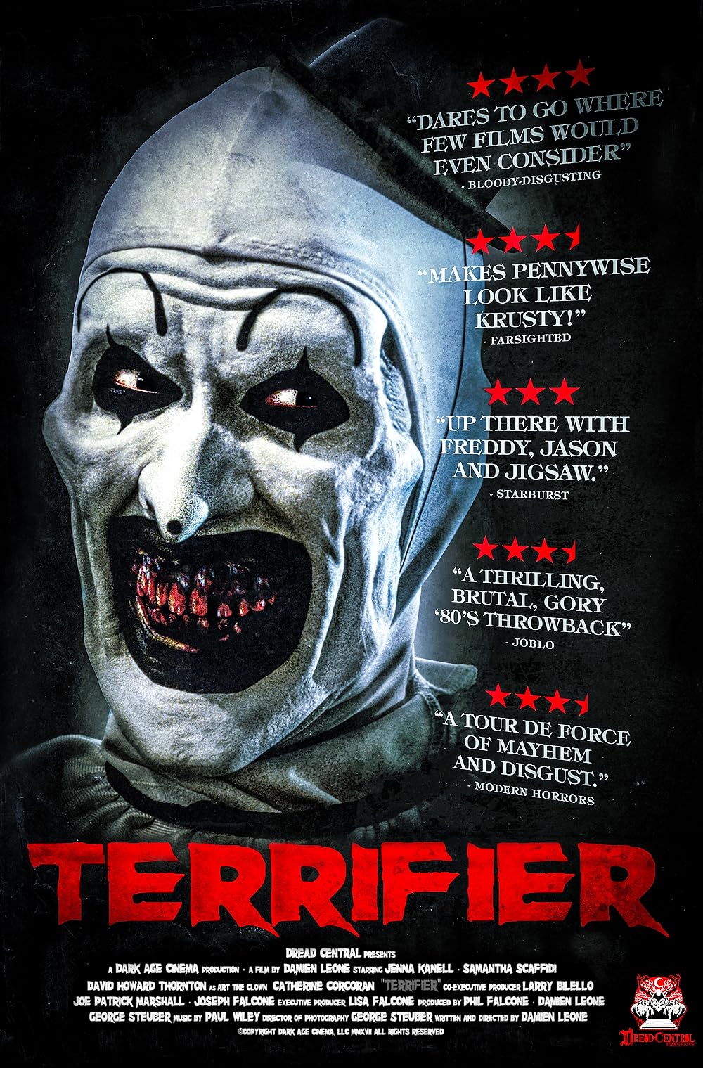 Horrror Movies | Terrifier Movie Poster | Wall Deco