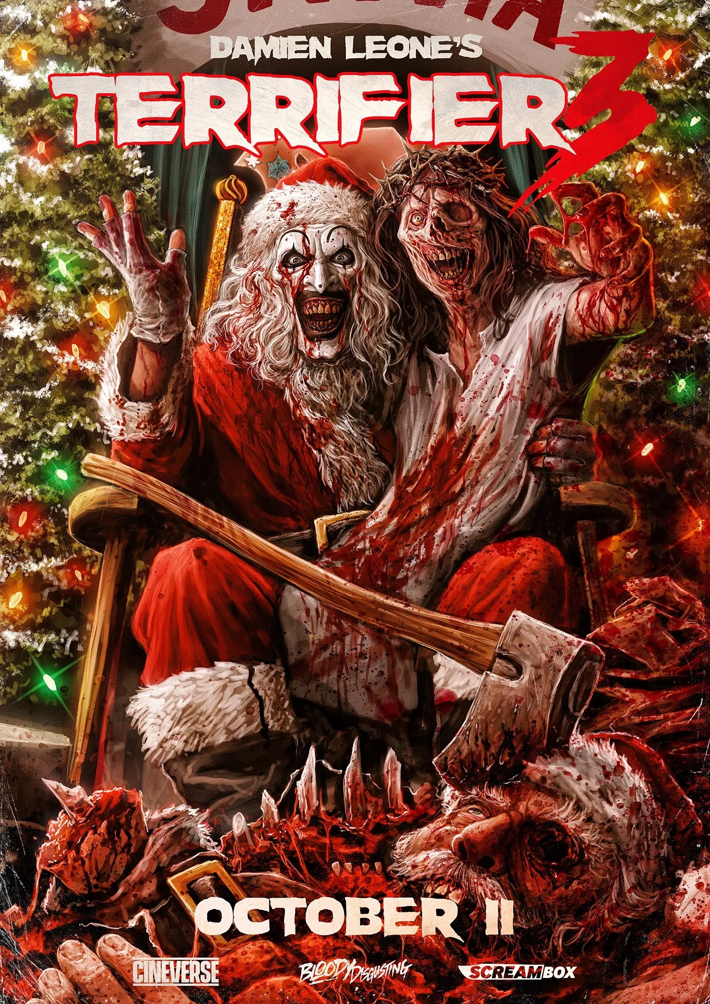 Horror Movies | Terrifier 3 Movie Poster | Wall Dec