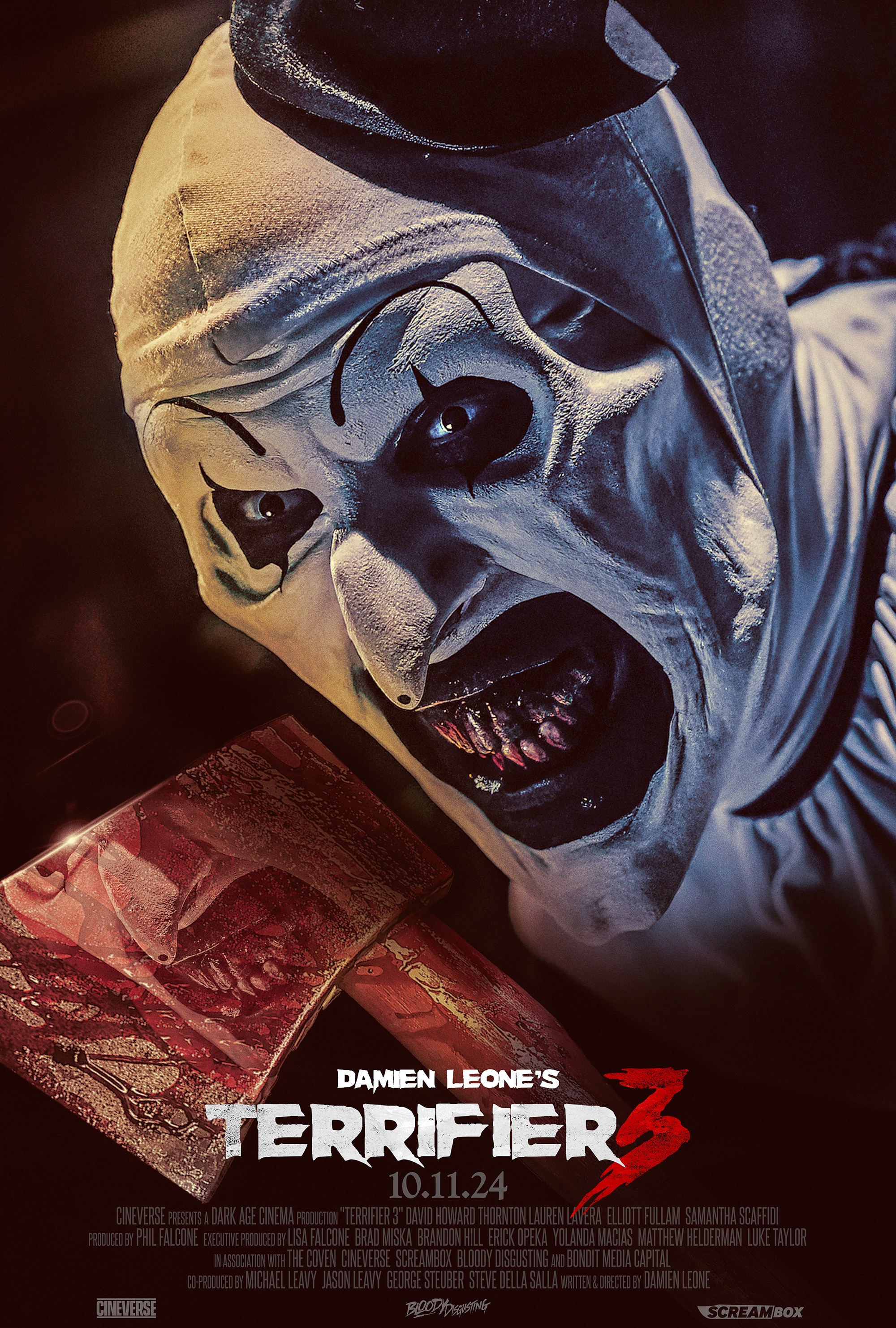 Horror Movies | Terrifier 3 Movie Poster | Art | Wall Deco