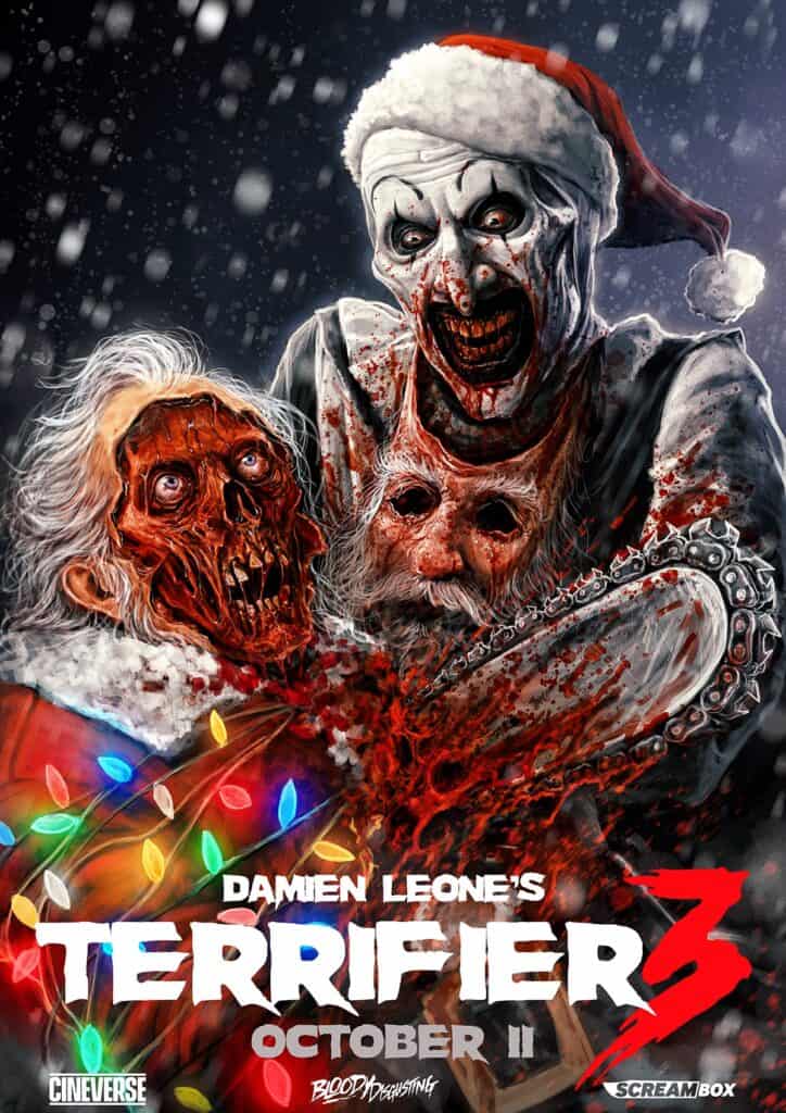 Horror Movies | Terrifier 3 Movie Poster | Wall Deco