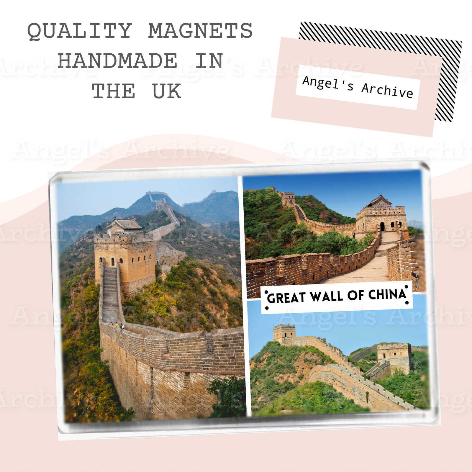 The Great Wall of China ✳ Wonders of the World ✳ Fridge Magnet ✳ Gift