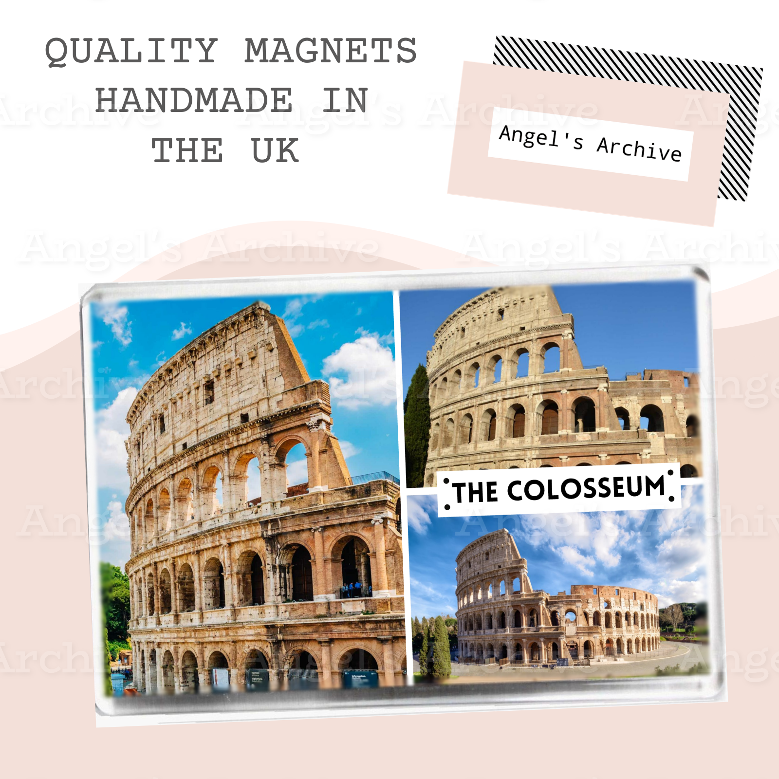 The Colosseum ✳ Rome ✳ Holiday Souvenir ✳ Fridge Magnet ✳ Gift