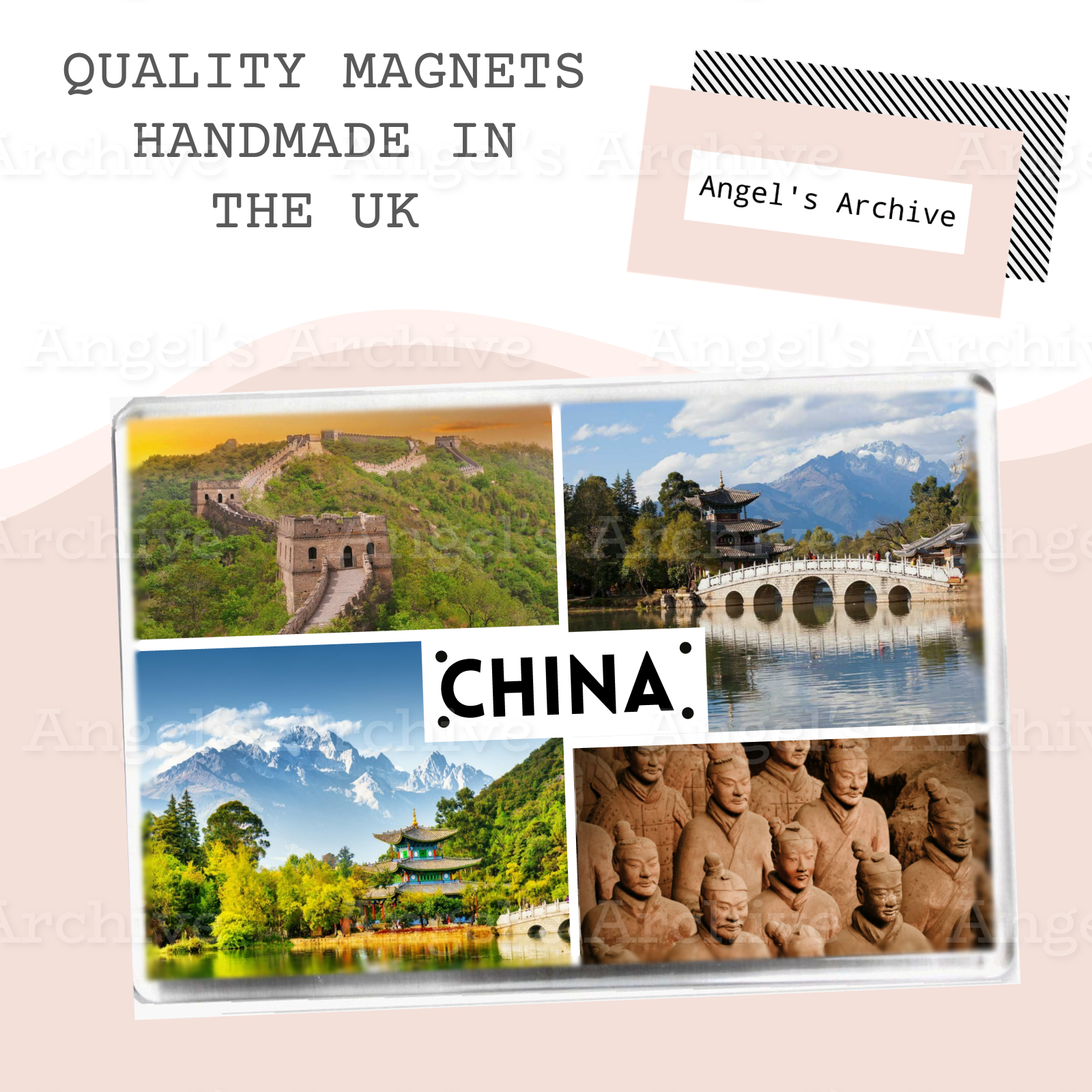 China ✳ Asia ✳ Souvenir Tourist Magnet ✳ Fridge Magnet ✳ Gift
