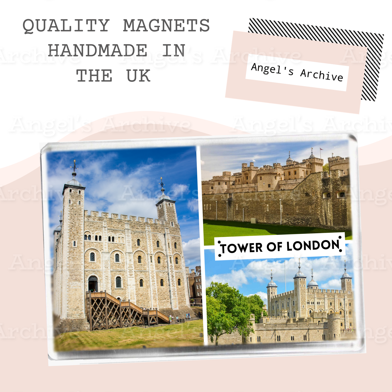 Tower of London ✳ England ✳ UK ✳ Souvenir ✳ Fridge Magnet ✳ Gift