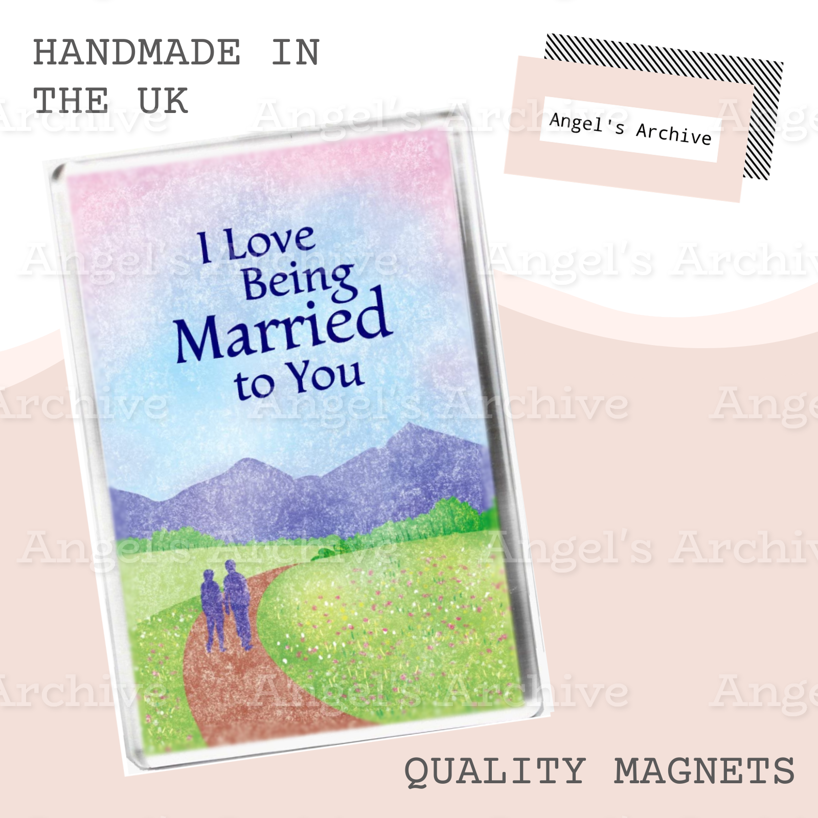 I Love Being Married to You ✳ Fridge Magnet ✳ Gift