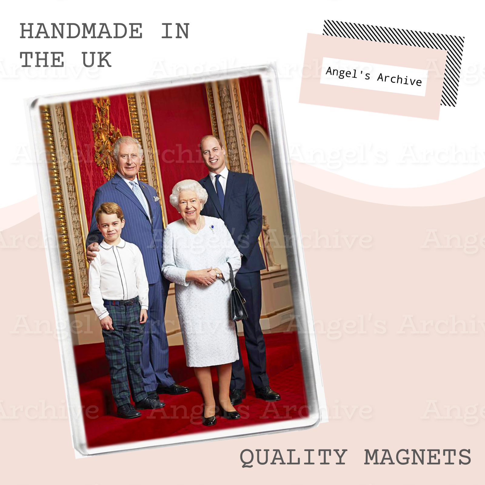 Royal Heirs Portrait ✳ Charles William George ✳ Magnet ✳ Gift