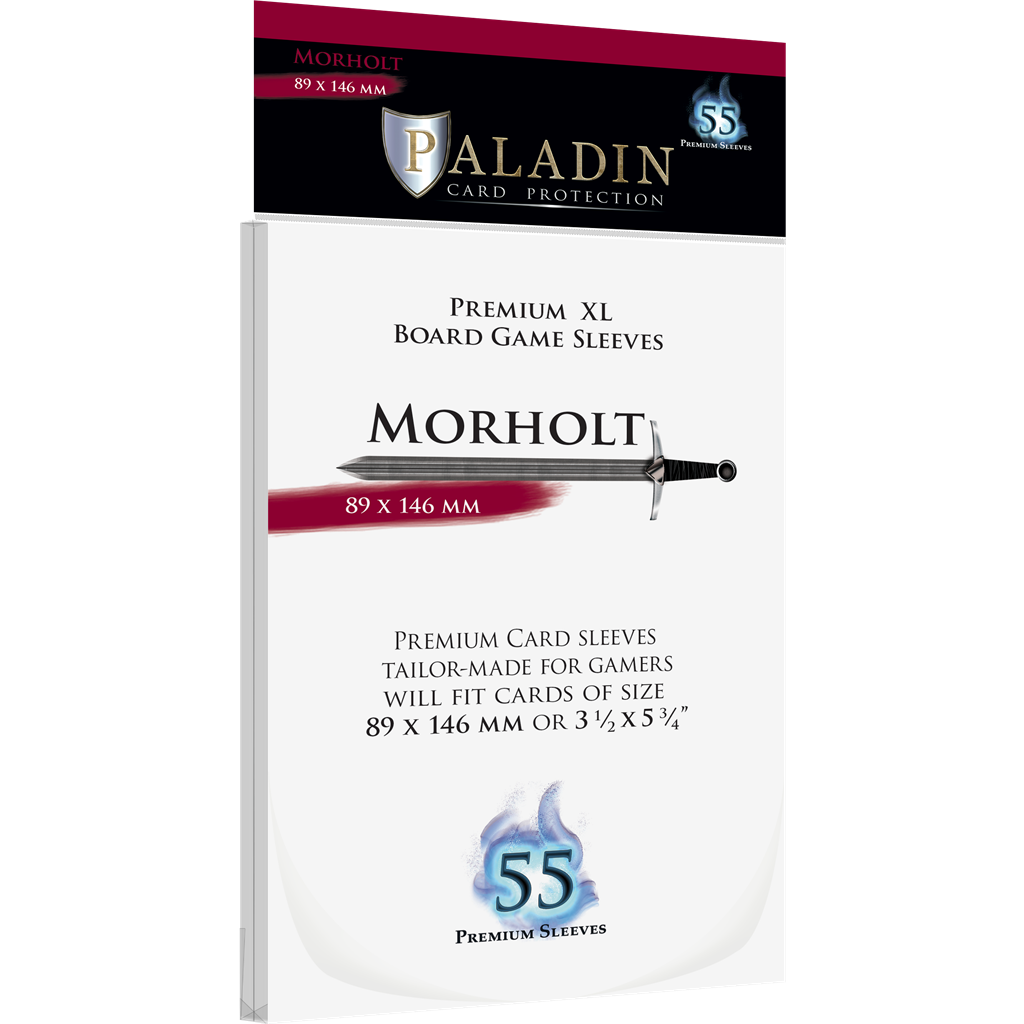 Paladin Sleeves - Morholt Premium XL 89x146mm, qty 55