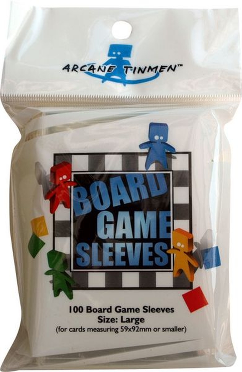 Board Games Sleeves - European Variant - Large Cards (59x92mm) - 100 Pcs
