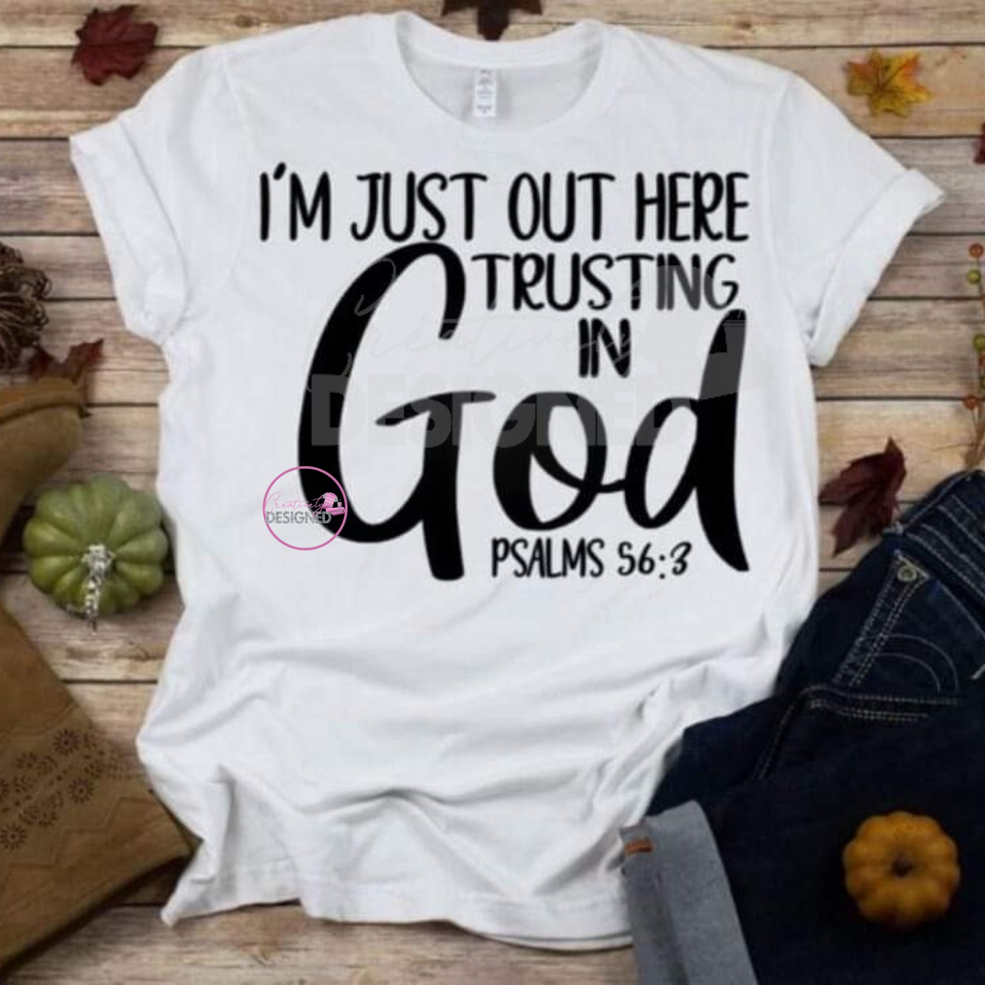 Out here trusting God