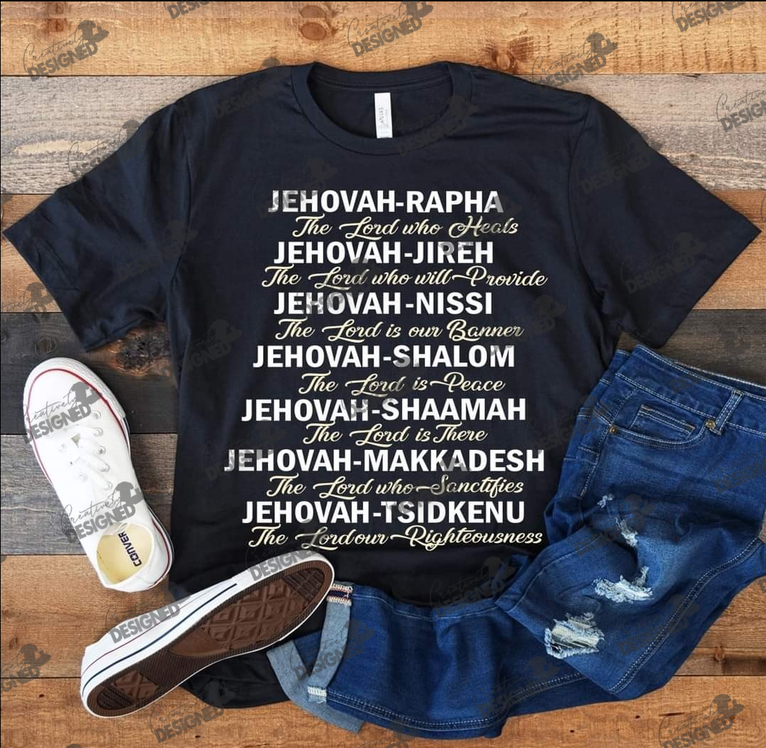 Names of Jehovah Tee