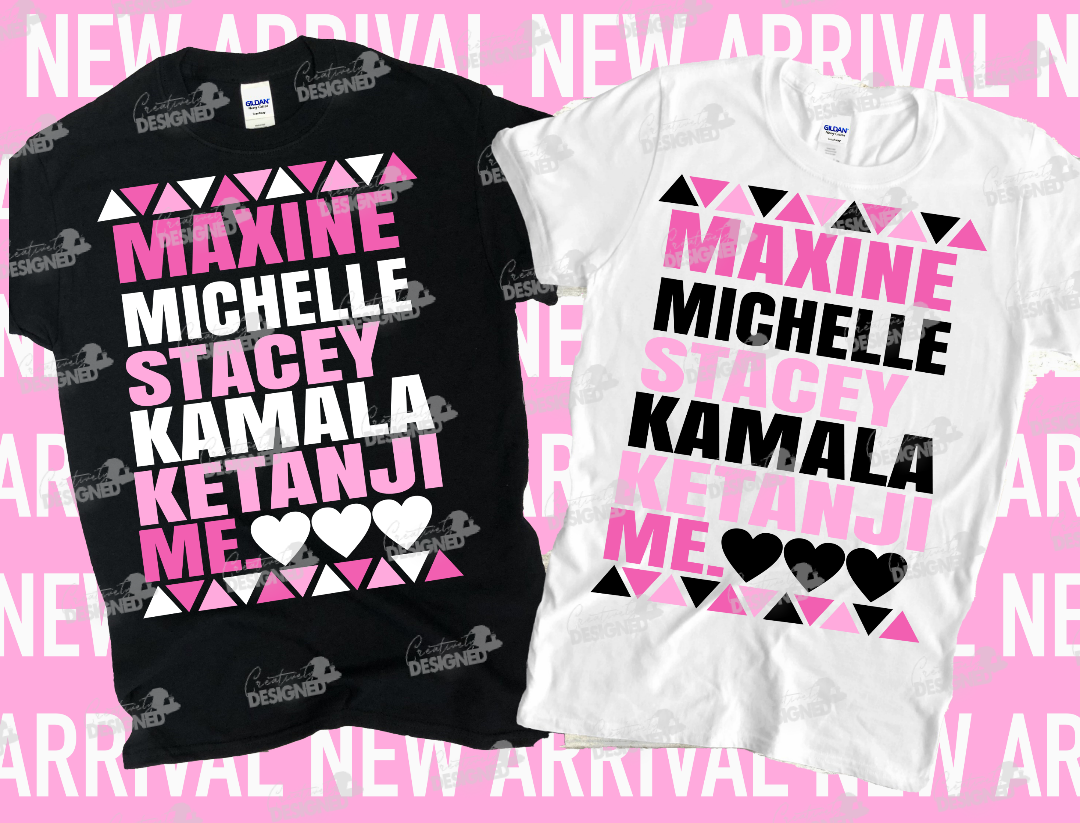 Powerful Pink Black Female Reps Michelle-Kamala-Ketanji