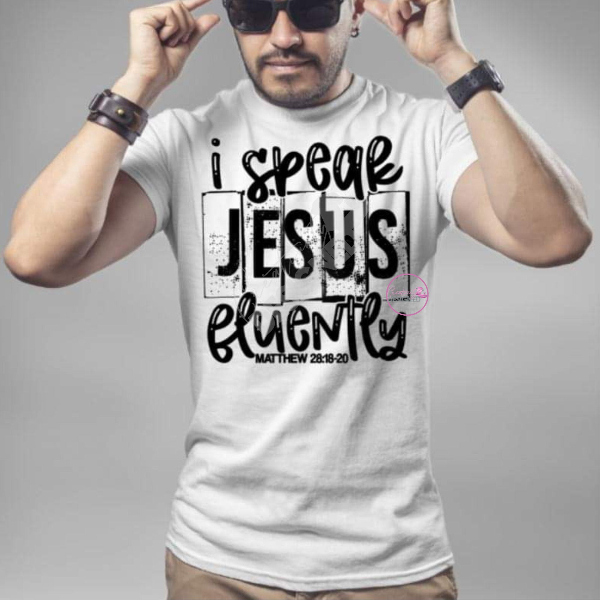 I speak Jesus Fluently T-shirt
