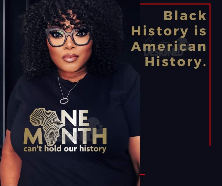 One month can't hold our history T-shirt