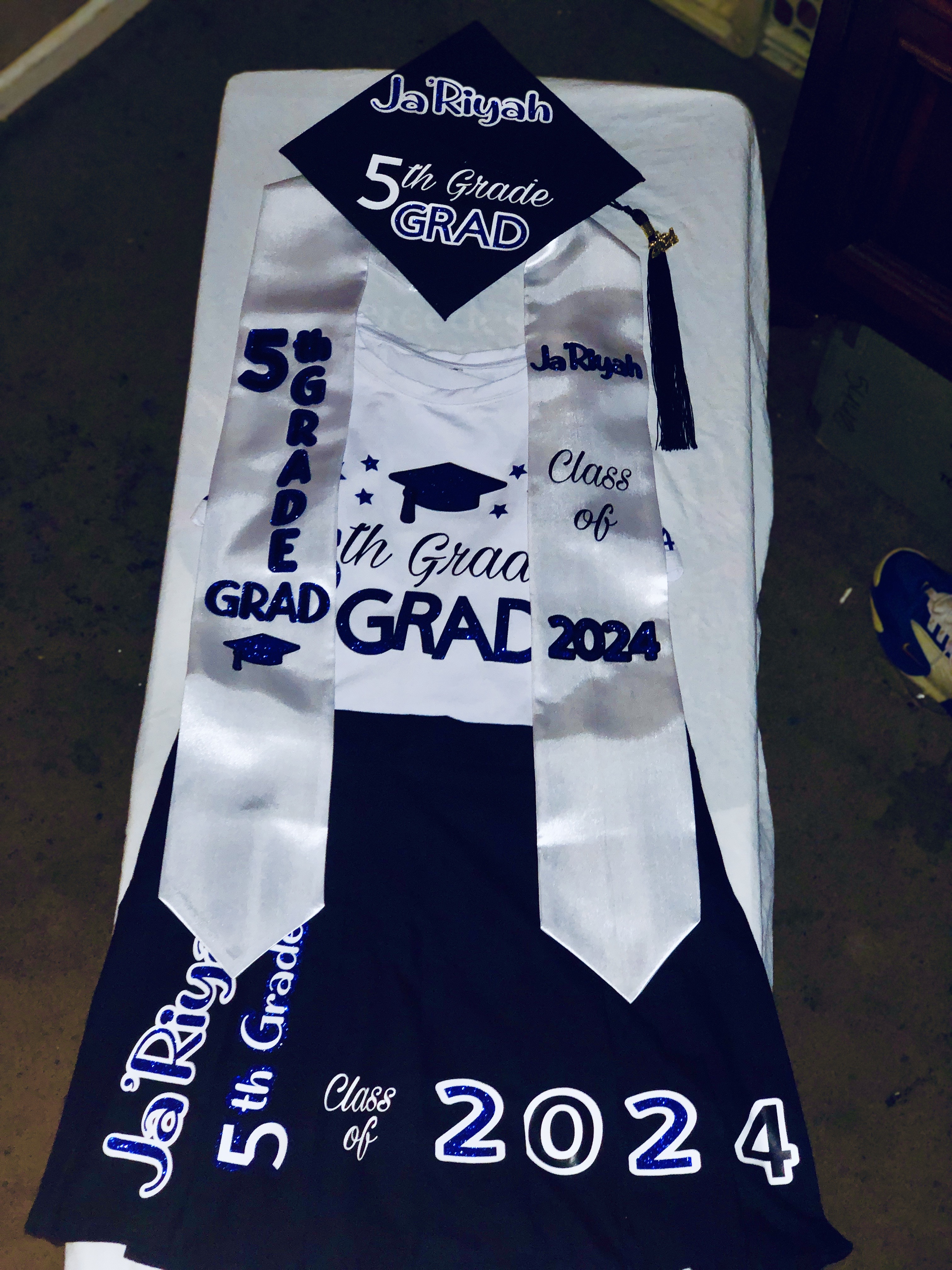 Custom Grad Outfit