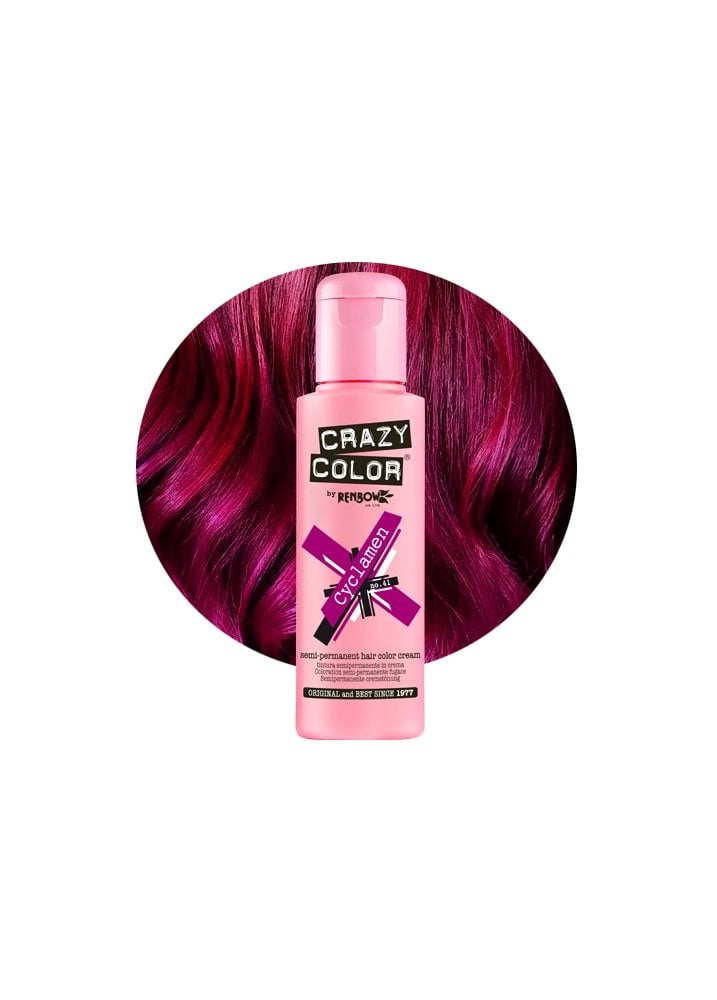 CRAZY COLOR Cyclamen SemiPermanent Hair Dye