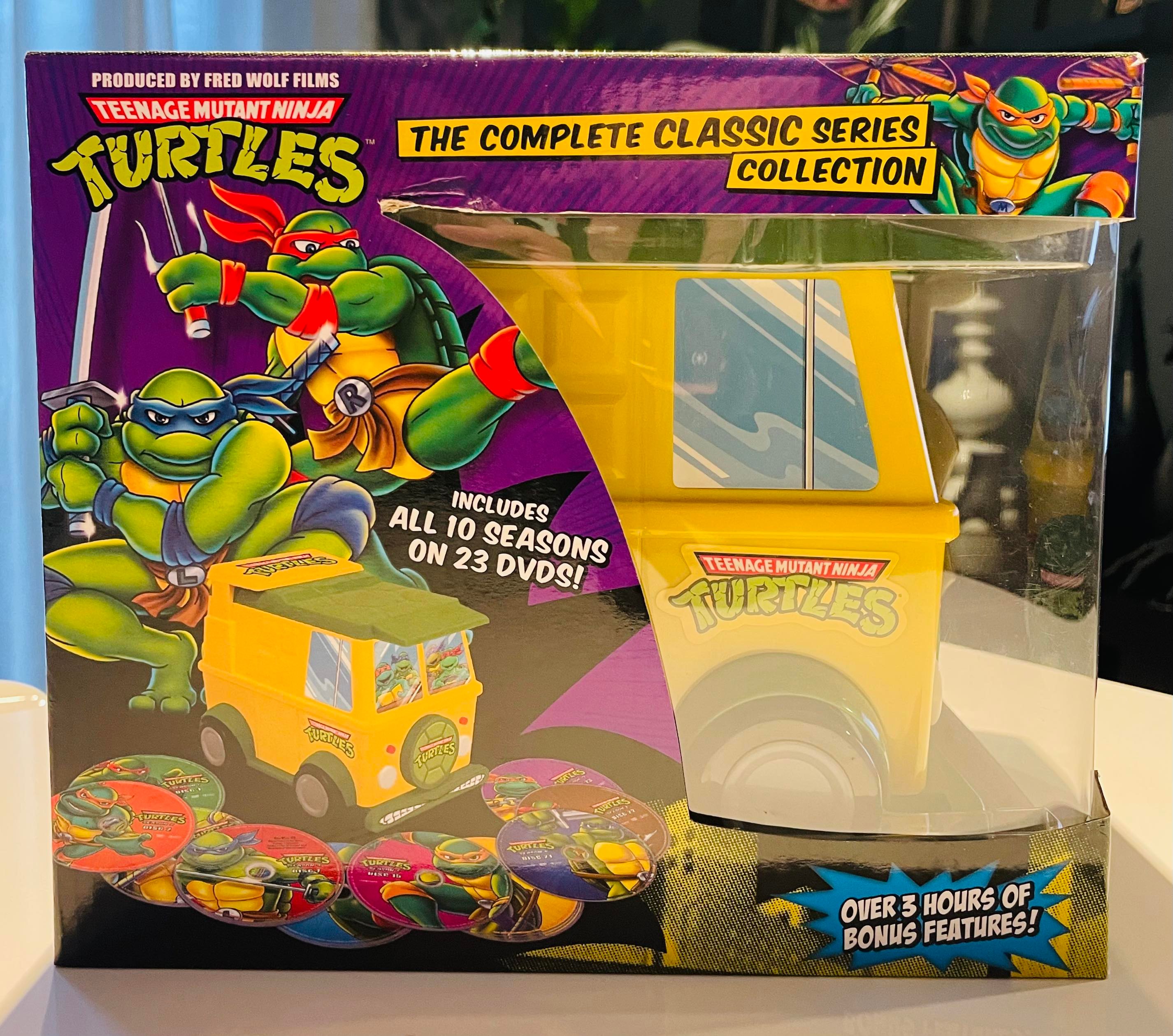 TEENAGE MUTANT NINJA TURTLES COMPLETE CLASSIC SERIES DVD COLLECTION