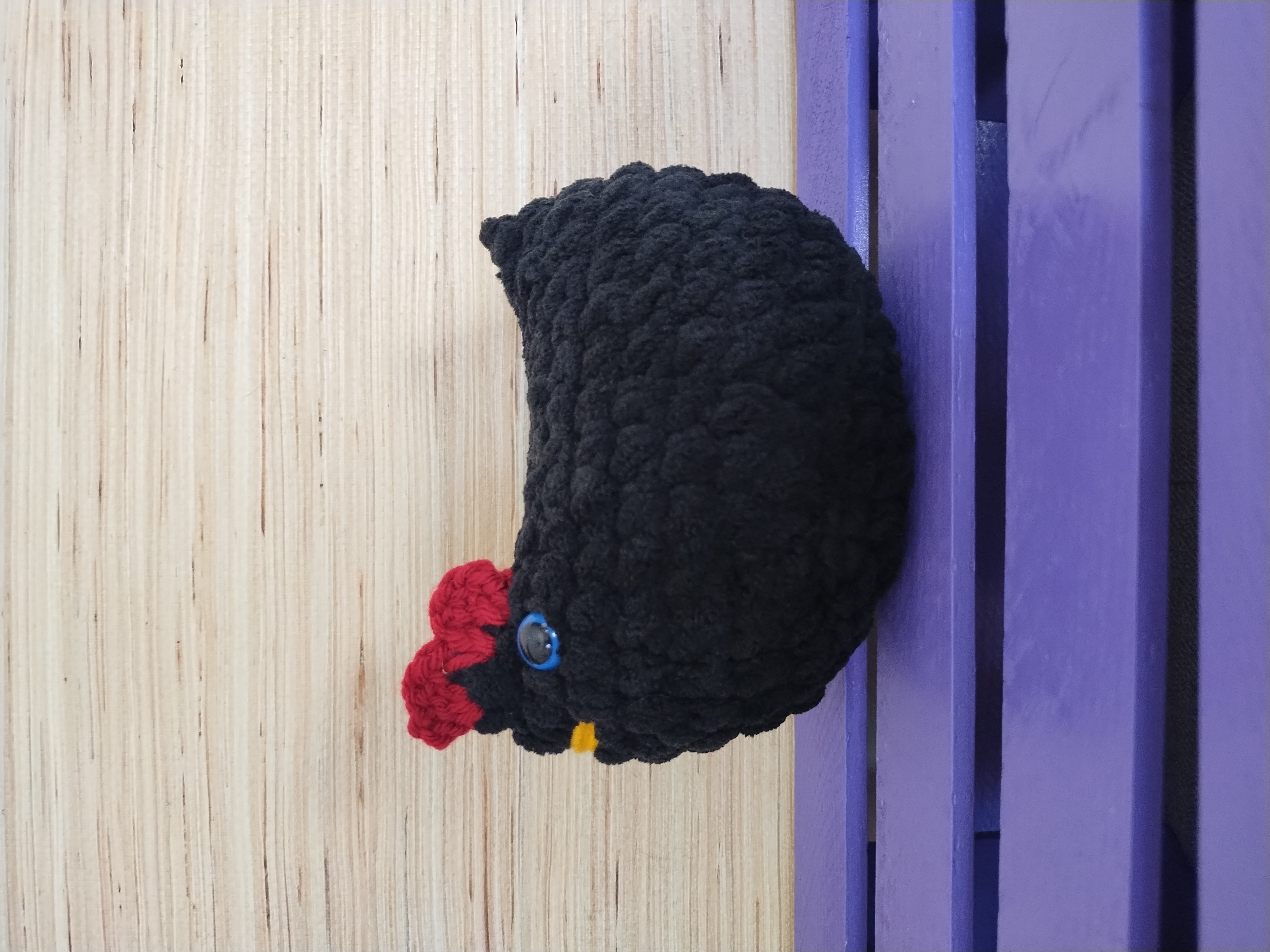 BeriNut Clucky Stuffie (Black)