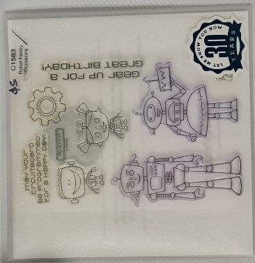 CTMH Stamps : Robot Family