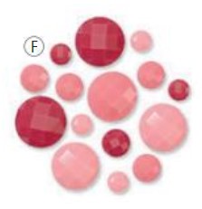 CTMH Glitter Gems : Pink