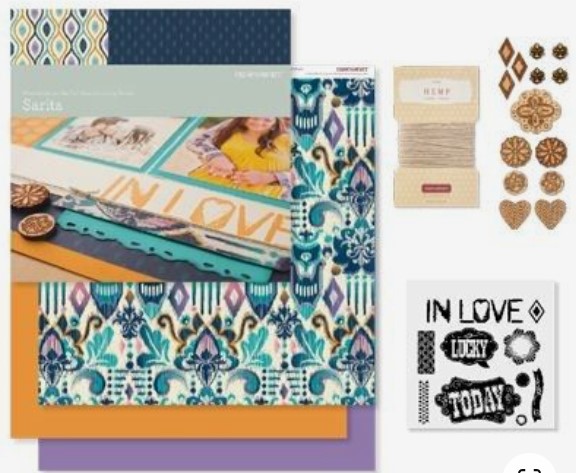 CTMH Workshop on the Go : Sarita Scrapbooking Kit
