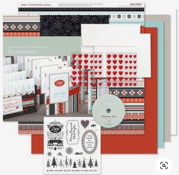 CTMH Worshop on the Go Card Kit : Snowhaven