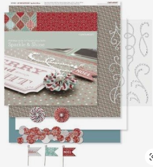 CTMH Workshop on the Go : Sparkle & Shine Scrapbooking Kit